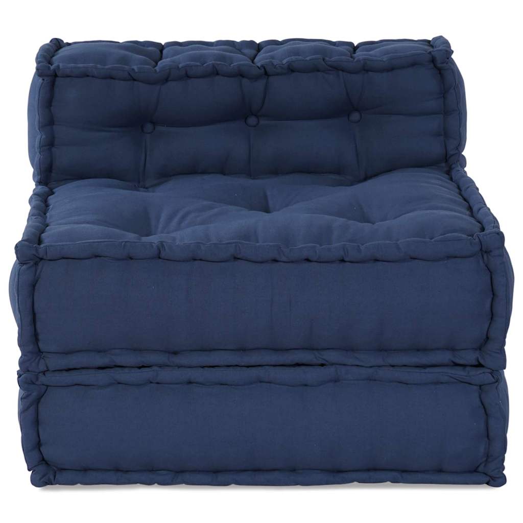 vidaXL Modulares Sofa Indigo 70 x 70 x 56 cm Stoff