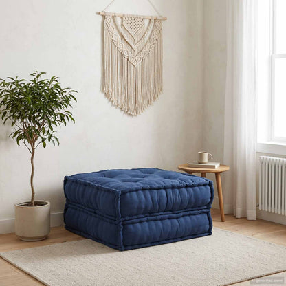 vidaXL Modulares Sofa Indigo 70 x 70 x 36 cm Stoff