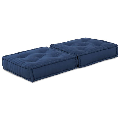 vidaXL Modulares Sofa Indigo 70 x 70 x 36 cm Stoff