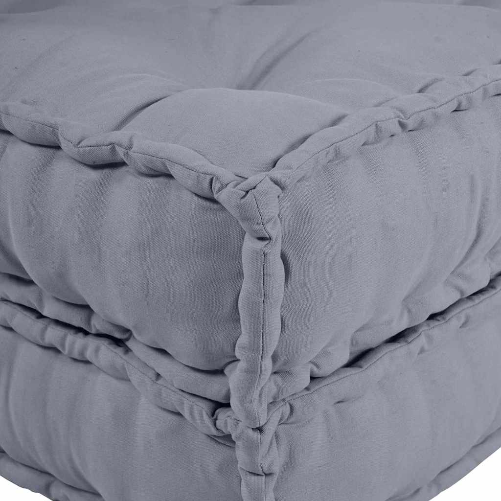 vidaXL Modulares Sofa Grau 70 x 70 x 56 cm Stoff