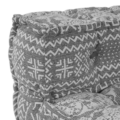 vidaXL Canapé modulaire gris clair 70 x 70 x 56 cm Tissu