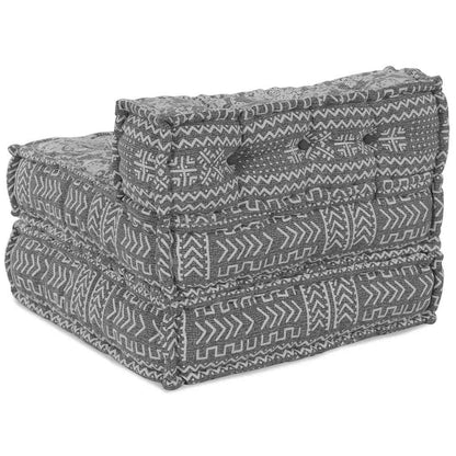 vidaXL Canapé modulaire gris clair 70 x 70 x 56 cm Tissu