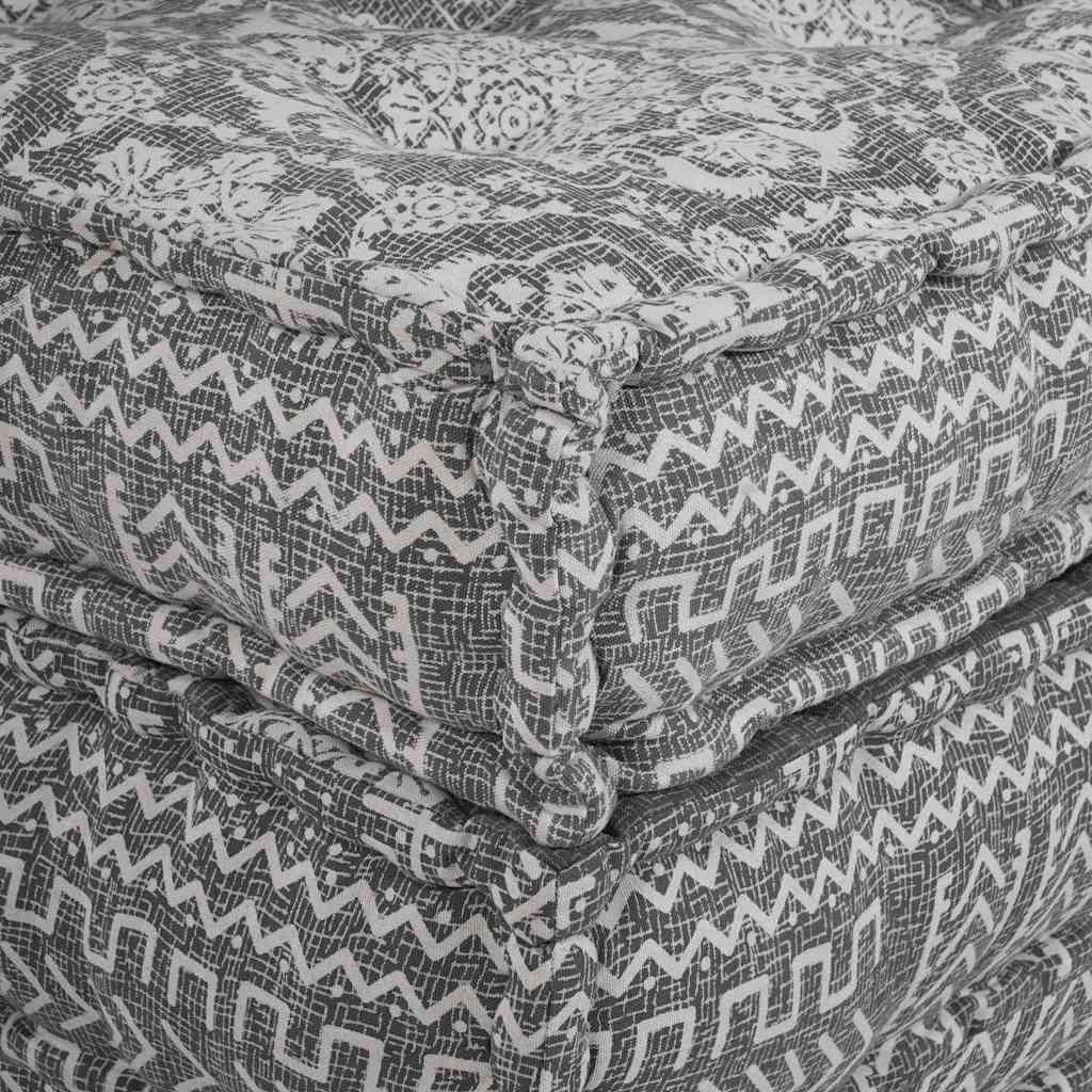 vidaXL Canapé modulaire gris clair 70 x 70 x 36 cm Tissu