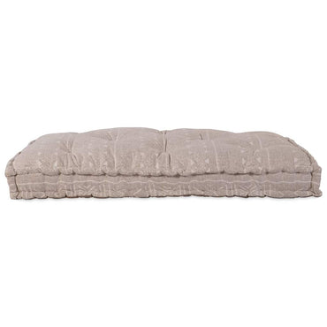 vidaXL Canapé modulaire marron clair 120 x 80 x 12 cm Tissu