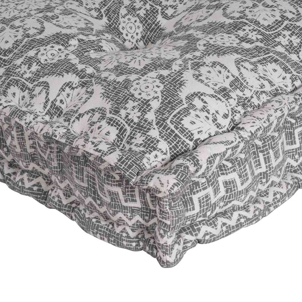 vidaXL Canapé modulable Gris clair 120 x 80 x 12 cm Tissu