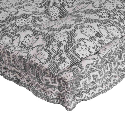 vidaXL Canapé modulable Gris clair 120 x 80 x 12 cm Tissu