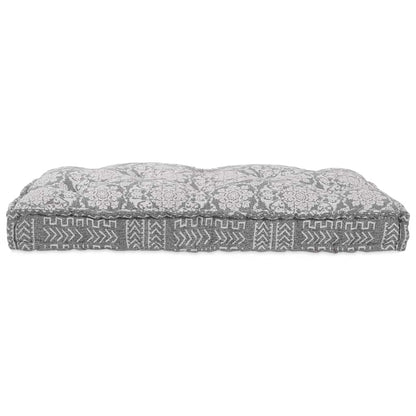 vidaXL Canapé modulable Gris clair 120 x 80 x 12 cm Tissu