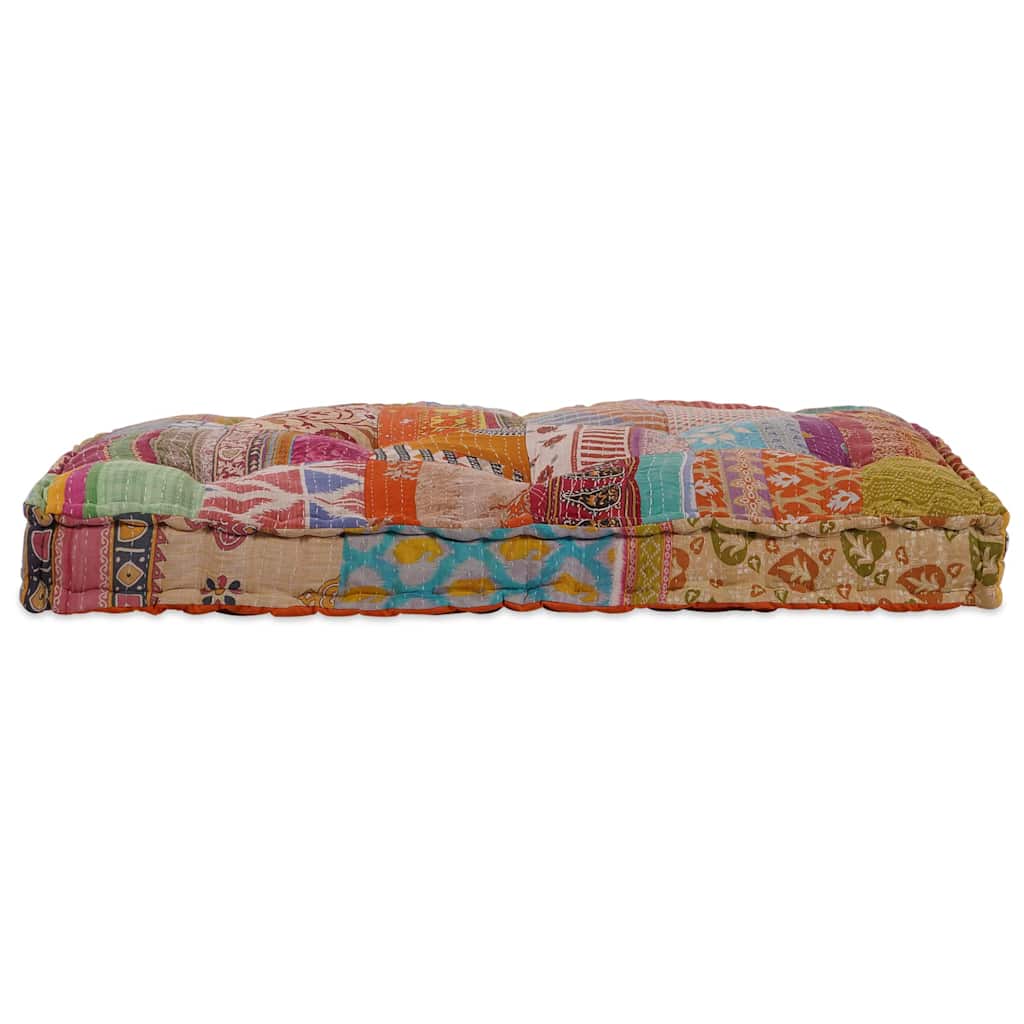 vidaXL Canapé modulable multicolore 120 x 80 x 12 cm Tissu
