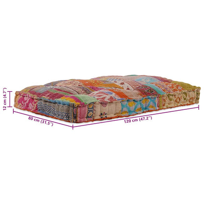 vidaXL Canapé modulable multicolore 120 x 80 x 12 cm Tissu