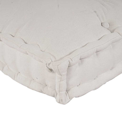 vidaXL Pallet Sofa Kissen Creme Stoff