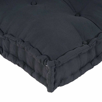 vidaXL Canapé modulaire 3 pcs Anthracite 120 x 80 x 38 cm Tissu