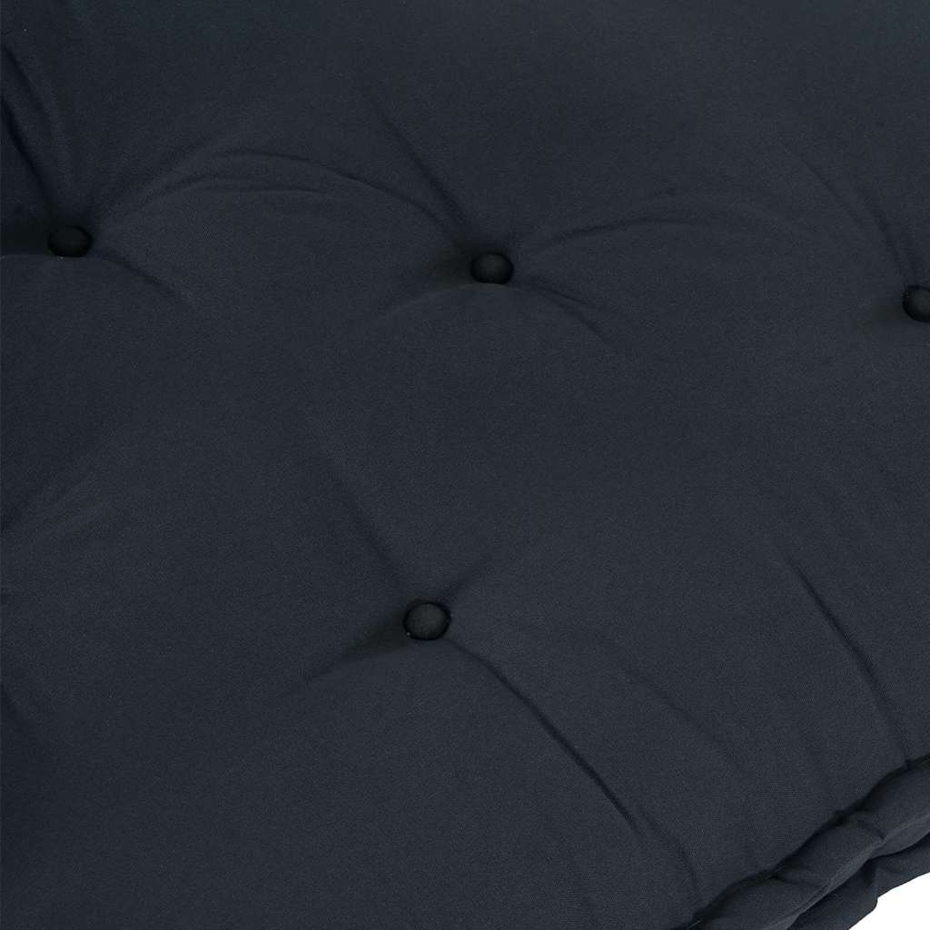 vidaXL Canapé modulaire anthracite 120 x 80 x 12 cm Tissu