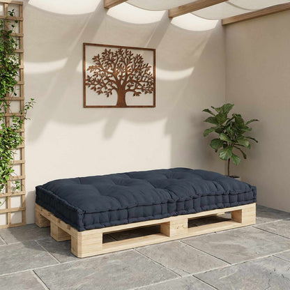 vidaXL Canapé modulaire anthracite 120 x 80 x 12 cm Tissu