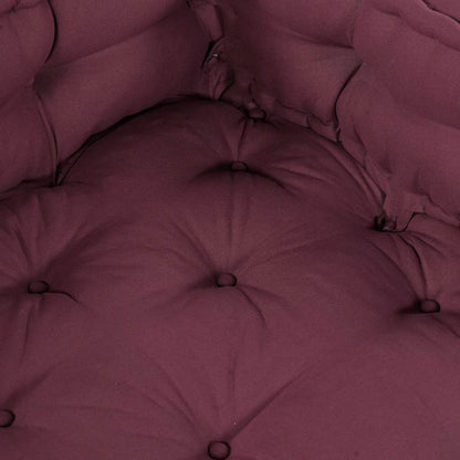 vidaXL Pallet Sofa Kissen Kastanienbraun Stoff