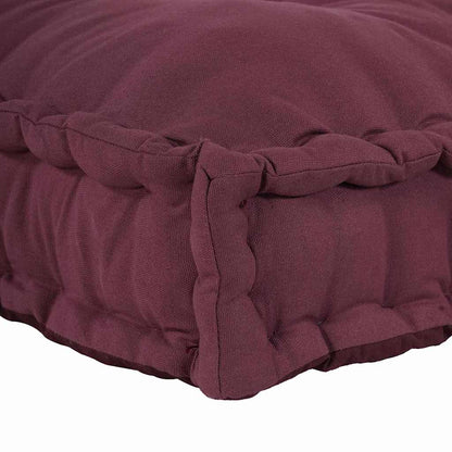 vidaXL Coussin de canapé Marron châtaigne 120 x 80 x 12 cm Tissu