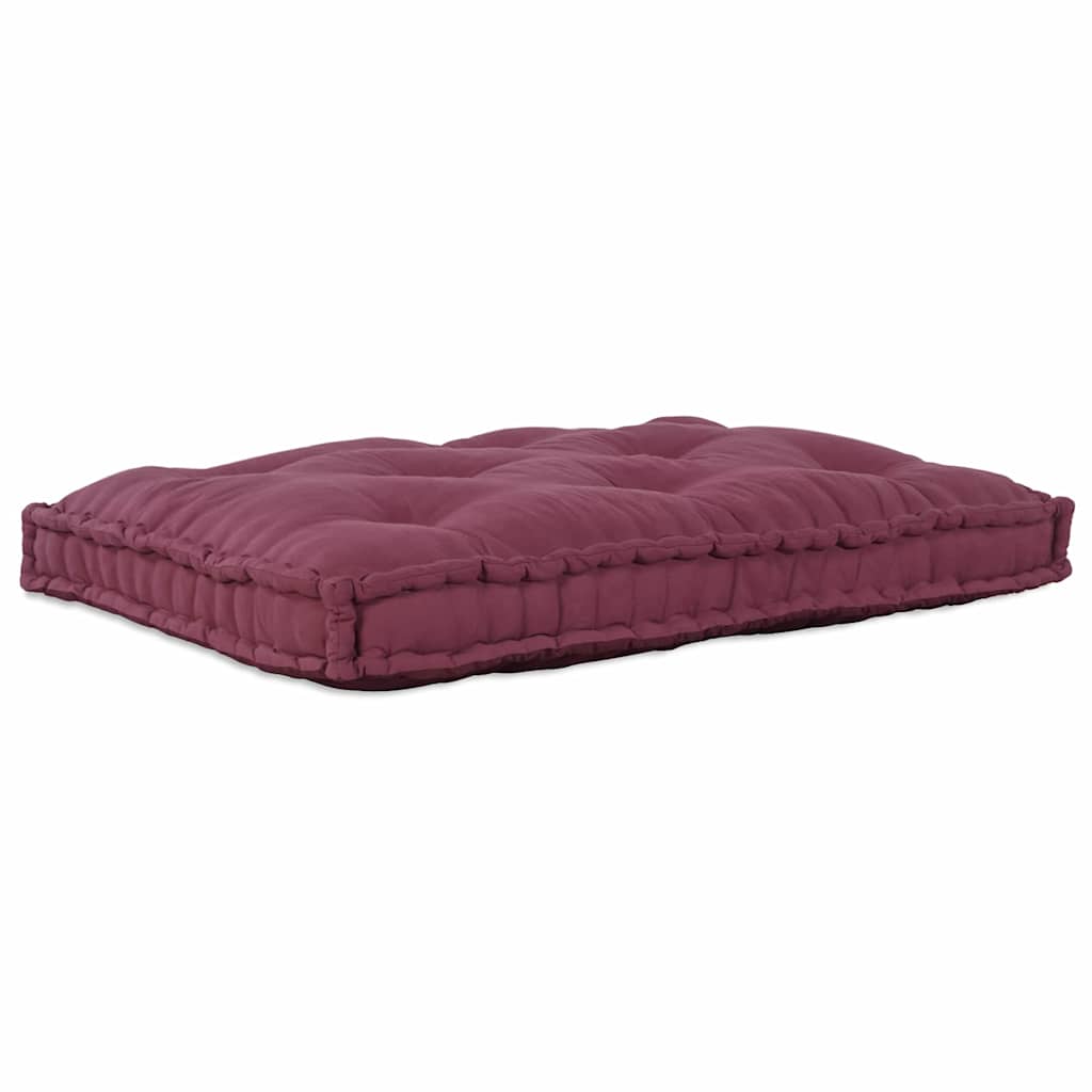 vidaXL Coussin de canapé Marron châtaigne 120 x 80 x 12 cm Tissu