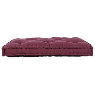 vidaXL Coussin de canapé Marron châtaigne 120 x 80 x 12 cm Tissu