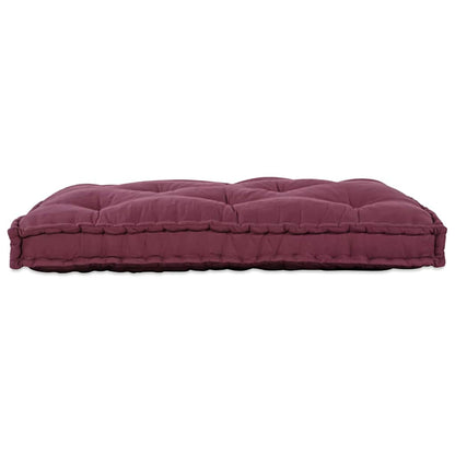 vidaXL Coussin de canapé Marron châtaigne 120 x 80 x 12 cm Tissu
