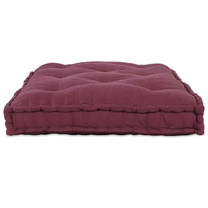 vidaXL Coussin de canapé Marron châtaigne 120 x 80 x 12 cm Tissu