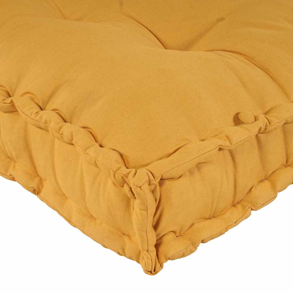 vidaXL Pallet Sofa Kissen Gelb Stoff
