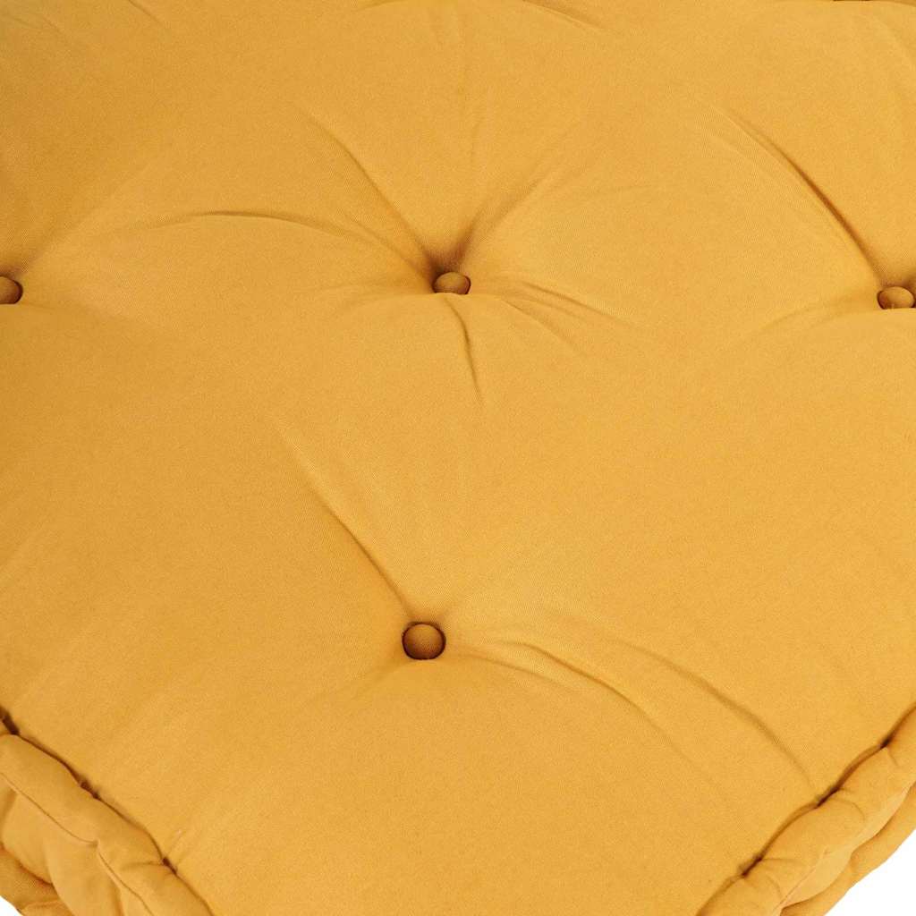 vidaXL Pallet Sofa Kissen Gelb Stoff