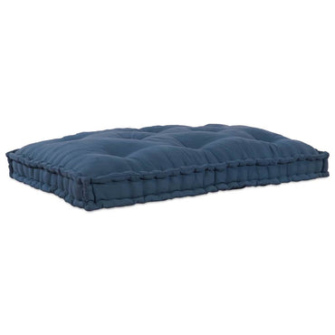 vidaXL Canapé modulable Indigo 120 x 80 x 12 cm Tissu