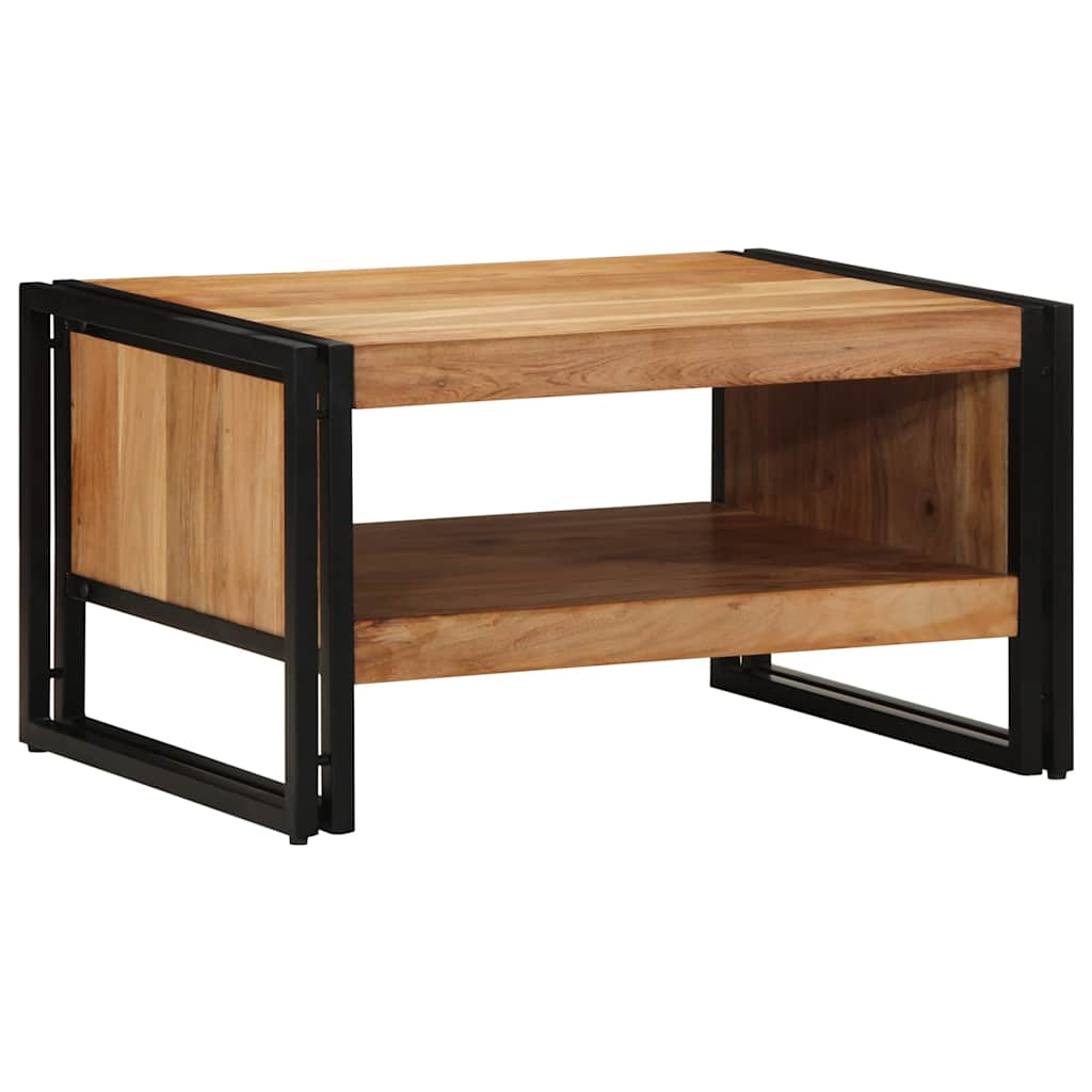 vidaXL Couchtisch 70x50x38 cm Massivholz Akazie