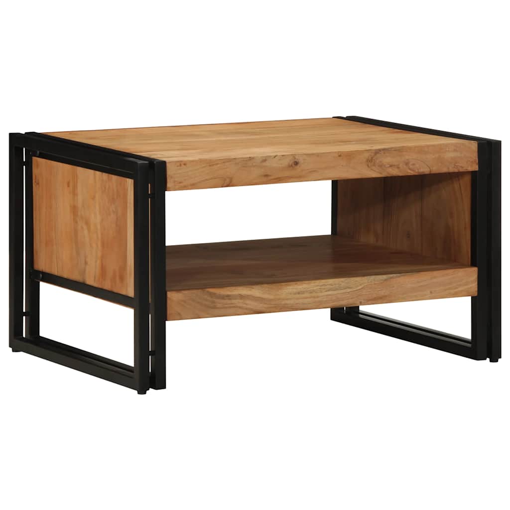 vidaXL Couchtisch 70x50x38 cm Massivholz Akazie