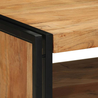 vidaXL Couchtisch 70x50x38 cm Massivholz Akazie
