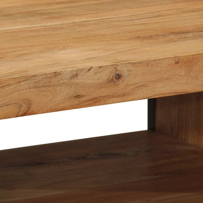 vidaXL Couchtisch 70x50x38 cm Massivholz Akazie