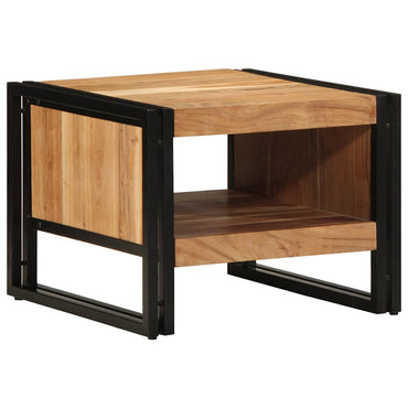 vidaXL Couchtisch 50x50x38 cm Massivholz Akazie