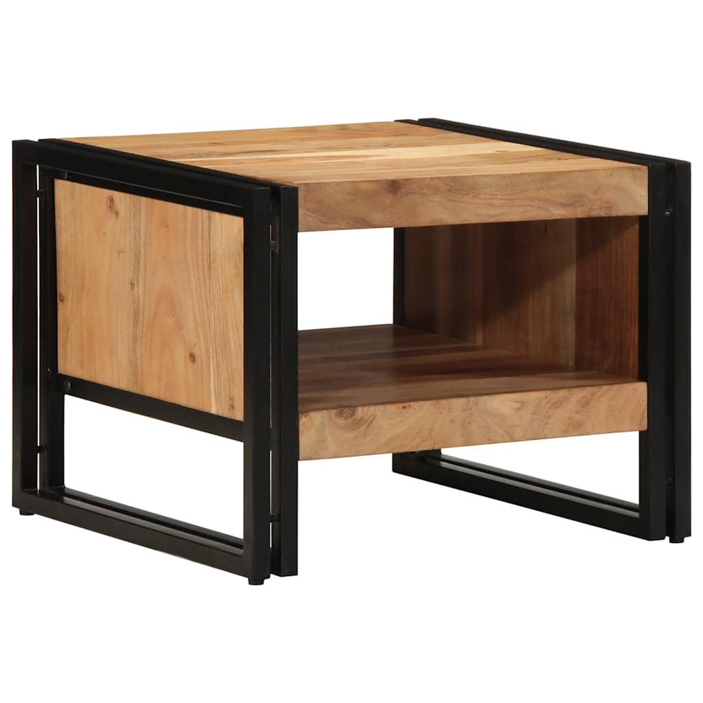 vidaXL Couchtisch 50x50x38 cm Massivholz Akazie