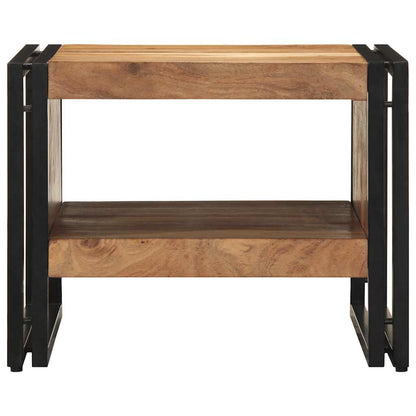 vidaXL Couchtisch 50x50x38 cm Massivholz Akazie