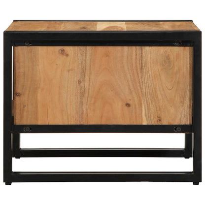 vidaXL Couchtisch 50x50x38 cm Massivholz Akazie