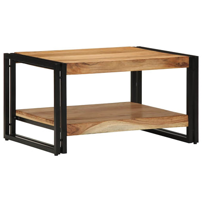 vidaXL Couchtisch 70x50x38 cm Massivholz Akazie