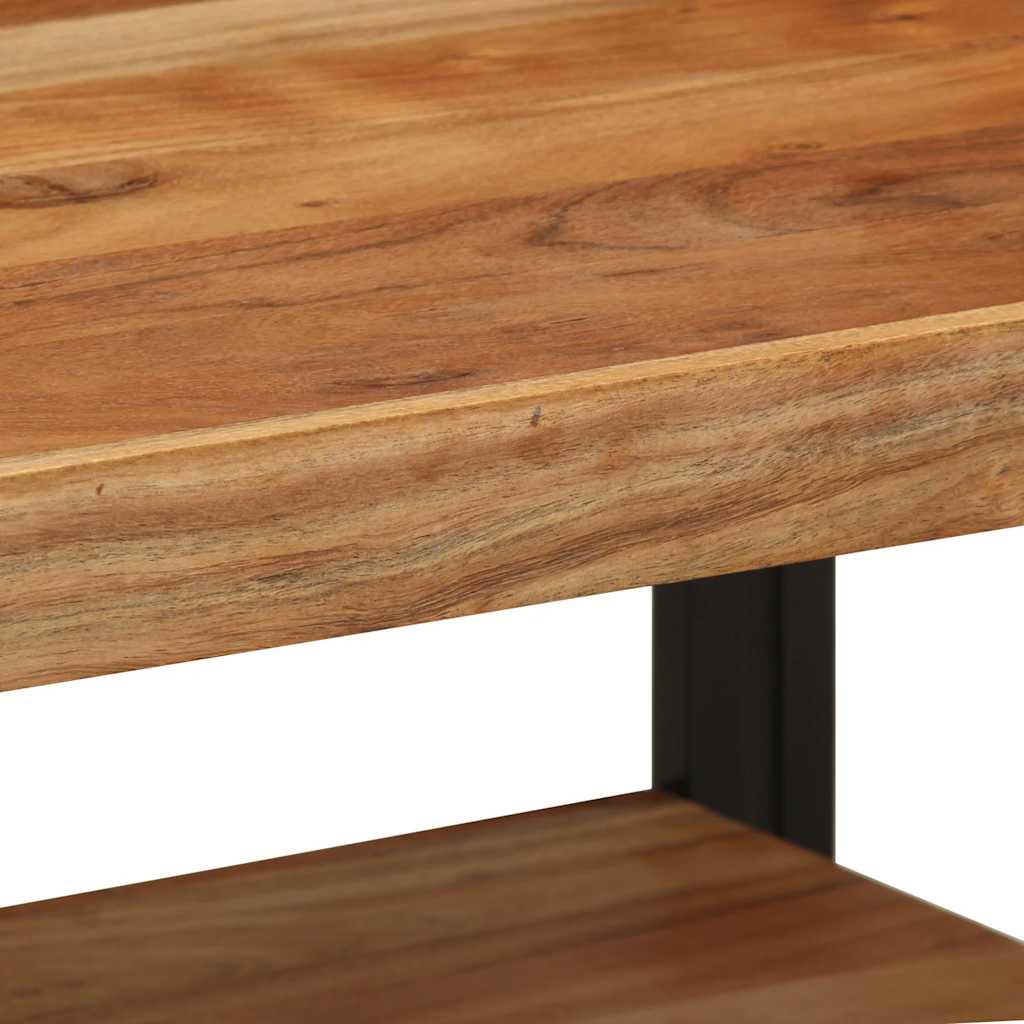 vidaXL Couchtisch 70x50x38 cm Massivholz Akazie