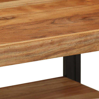 vidaXL Couchtisch 70x50x38 cm Massivholz Akazie