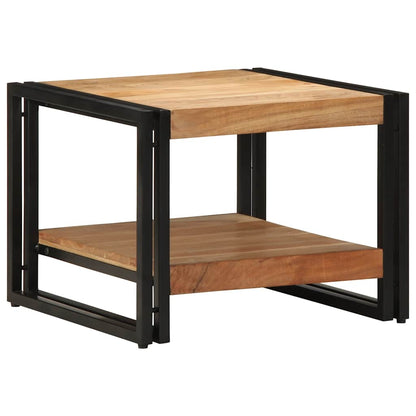 vidaXL Couchtisch 50x50x38 cm Massivholz Akazie