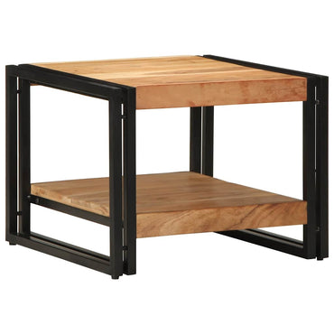 vidaXL Couchtisch 50x50x38 cm Massivholz Akazie