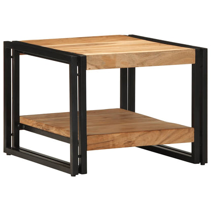 vidaXL Couchtisch 50x50x38 cm Massivholz Akazie