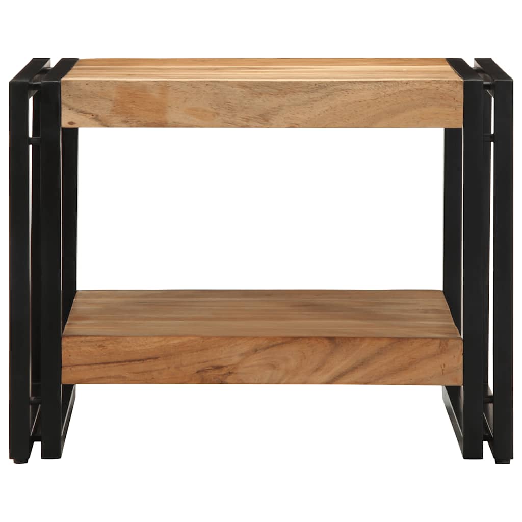 vidaXL Couchtisch 50x50x38 cm Massivholz Akazie