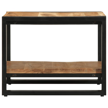 vidaXL Couchtisch 50x50x38 cm Massivholz Akazie
