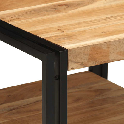 vidaXL Couchtisch 50x50x38 cm Massivholz Akazie