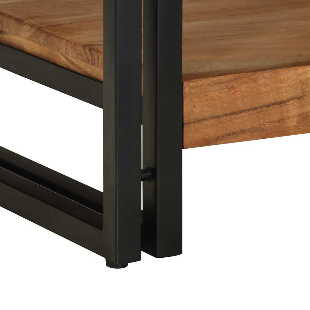 vidaXL Couchtisch 50x50x38 cm Massivholz Akazie