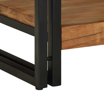 vidaXL Couchtisch 50x50x38 cm Massivholz Akazie
