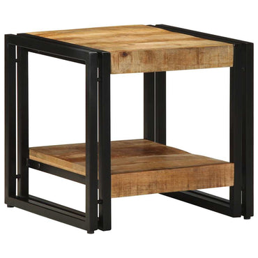 vidaXL Couchtisch Braun 40 x 40 x 38 cm Massivholz Mango