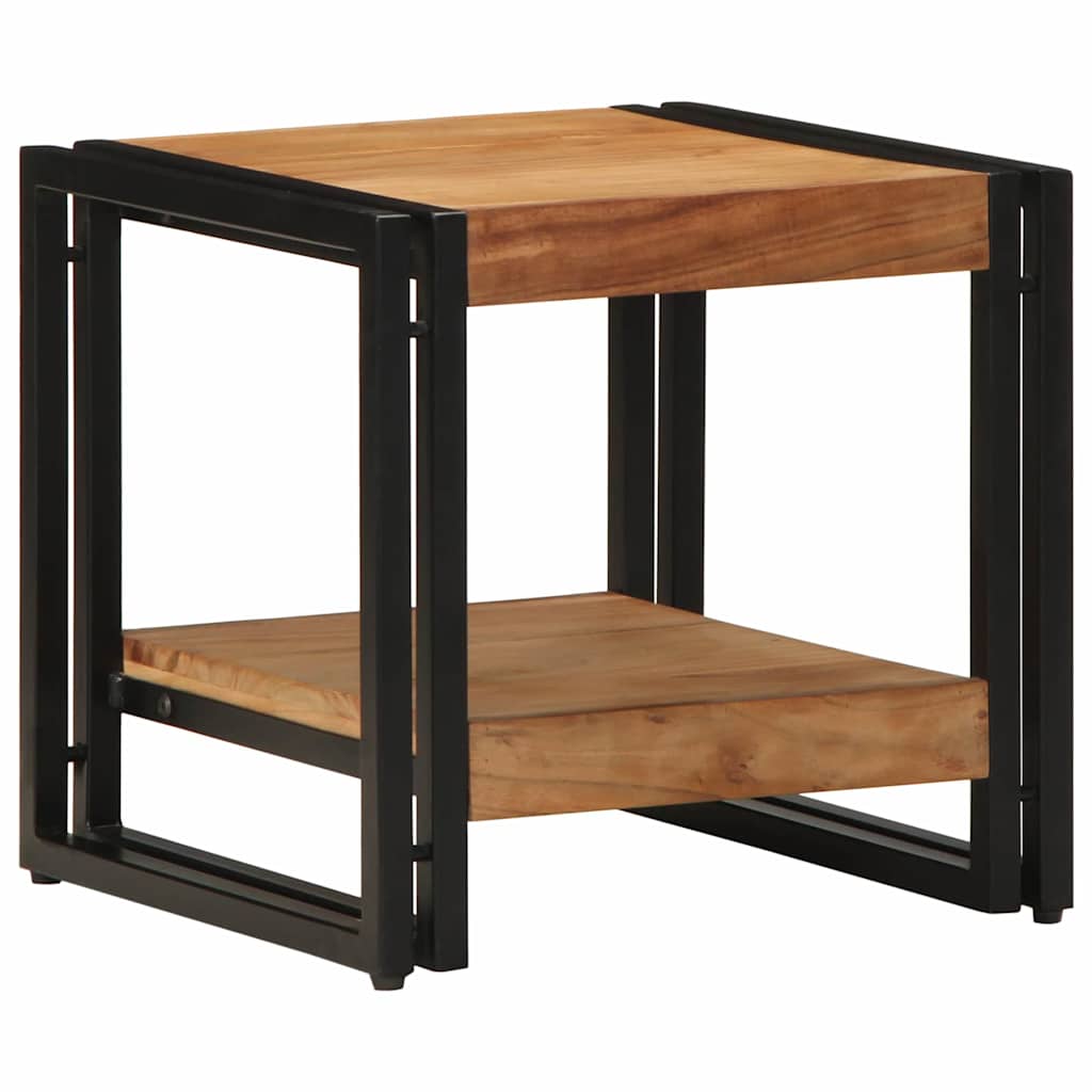 vidaXL Couchtisch Braun 40 x 40 x 38 cm Massivholz Akazie