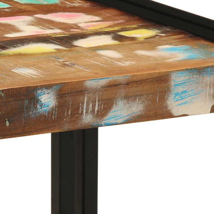 vidaXL Couchtisch 40 x 40 x 38 cm Massives upgecyceltes Holz