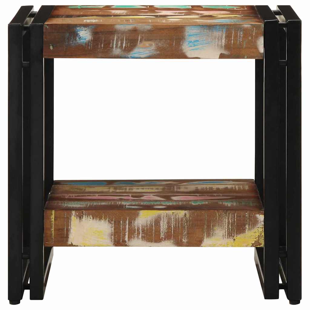 vidaXL Couchtisch 40 x 40 x 38 cm Massives upgecyceltes Holz