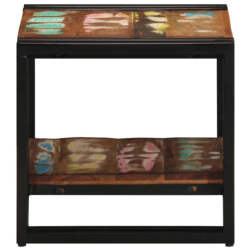 vidaXL Couchtisch 40 x 40 x 38 cm Massives upgecyceltes Holz